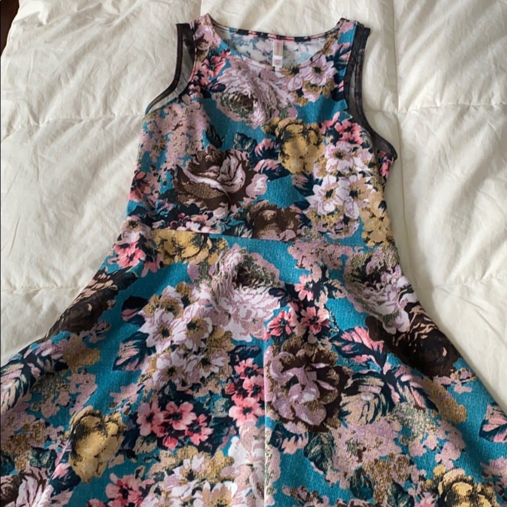 Floral circle dress
